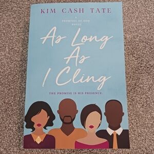 Blue Novel Cover - As Long As I Cling